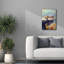 «Blueglow» par Beth Forst, art mural sur toile-2031948255