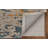 Casual Abstract, Gray/Yellow/Blue Area Rug-2005846703
