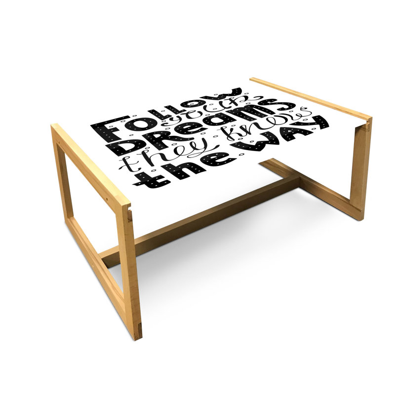 Jahnel Sled Coffee Table, 40cm H x 91cm W x 62cm D