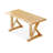 Burlywood Rectangular Solid Wood desks-485826697