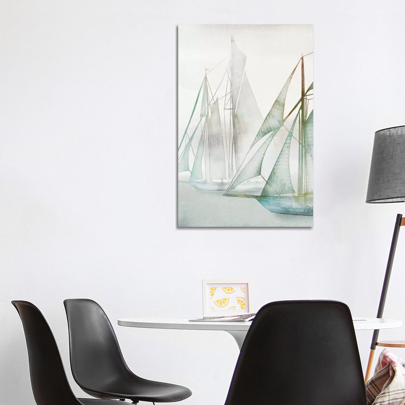 Glide II 1 Piece Wrapped Canvas Painting, 101.6 cm H x 66.04 cm W x 1.91 cm D