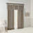 Lightweight Faux Silk Valance With Beads 50X26"-111598900