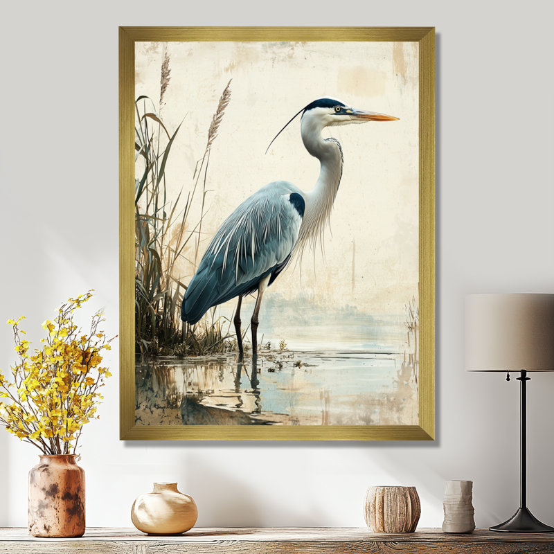 Aurionna - paysages, art mural sur toile, H 44 po x l 34 po, Picture Framed, Doré