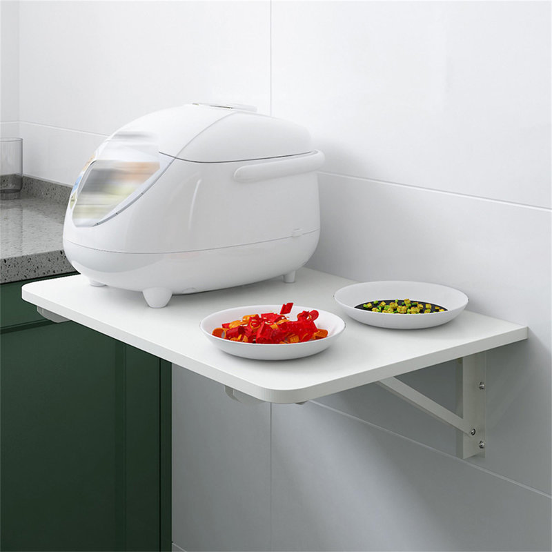 23.6" Wall Mount Modern Floating Folding Table