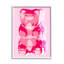 "Modern Gummy Bear" encadré sur bois par Lil 'Rue, impression-80002481-80002477