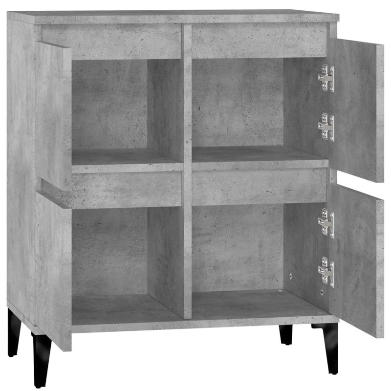 Lashaunta 60cm Sideboard, Concrete Grey