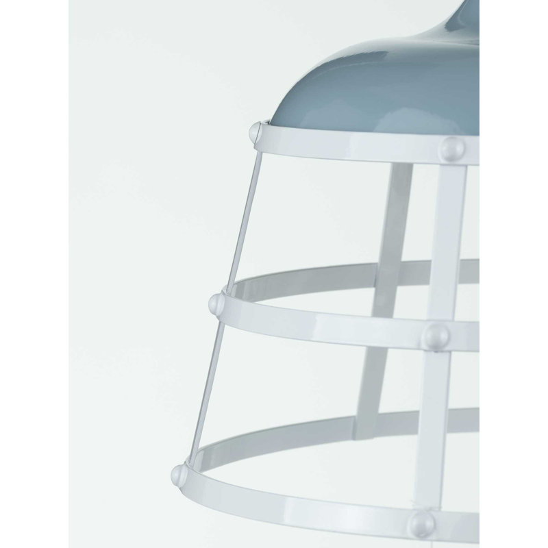 Holley 1 - Light Single Pendant, Blue/White
