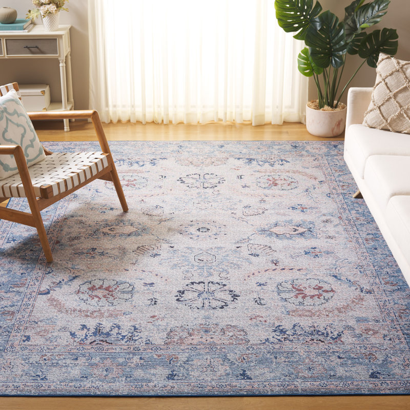 Kerge Tucson Performance Machine Washable Southwestern Rug, Rectangle 8' x 10'