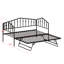 Lit de jour avec lit gigogne ajustable, double l'espace d'accueil des invités grâce à sa construction stable et durable.-1998365309