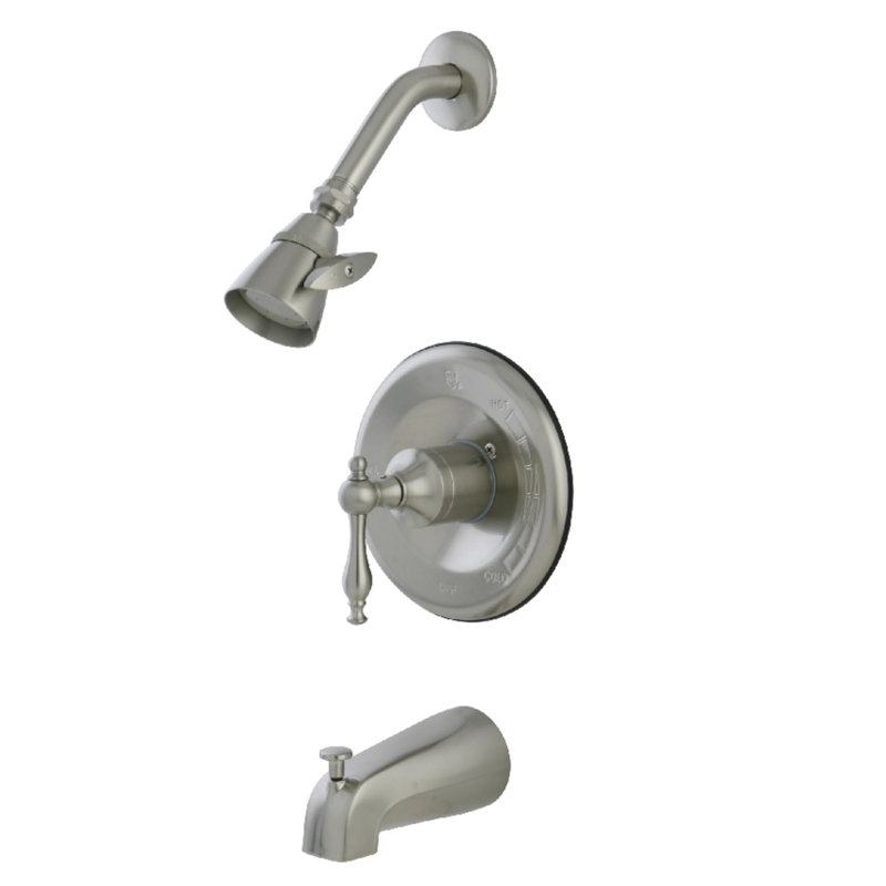 Kingston Brass Single-Handle Pressure Balanced Tub and Shower Faucet