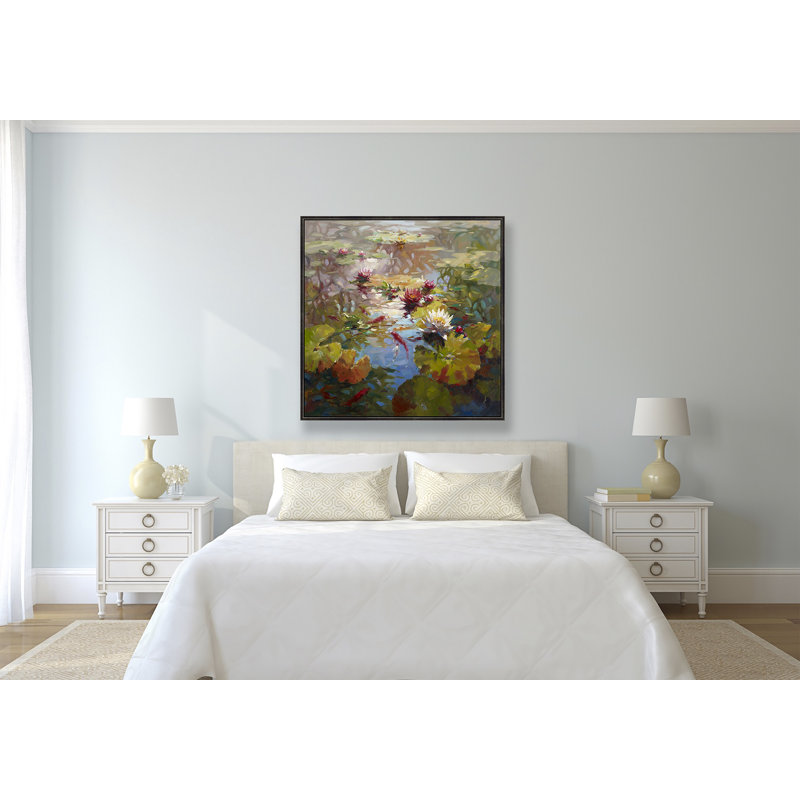 Plants & Flowers Print, 47" H x 47" W, Brown