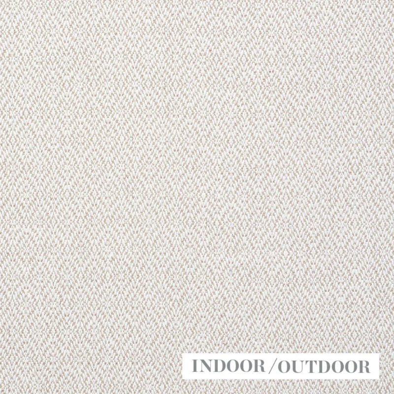 Tissu intérieur / extérieur tissé à losanges, Naturel