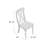 Cross Back Side Chair-338961764