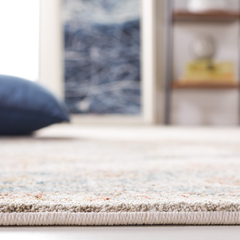Tapis argenté / ivoire Silverado 110, Rectangle 8 pi x 10 pi