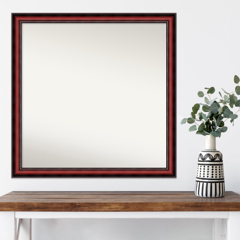 Miroir d'appoint mural Evadell, H 29 po x l 29 po