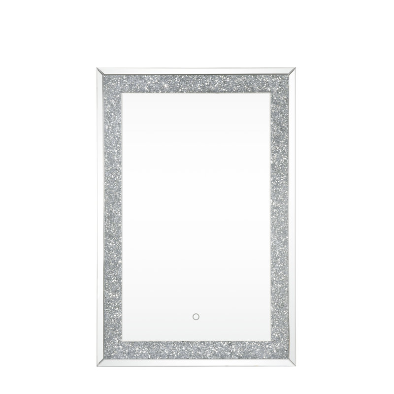 Delvale Faux Gemstones Flat Mirror