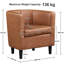 Faux Leather Accent Chair-998905725