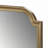 Rounded Rectangle Fluted Wall Mirror
