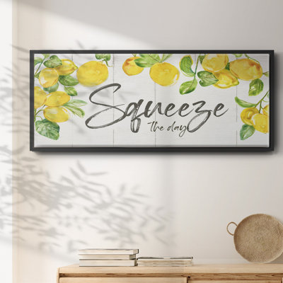 Lemon Squeeze - toile encadrée