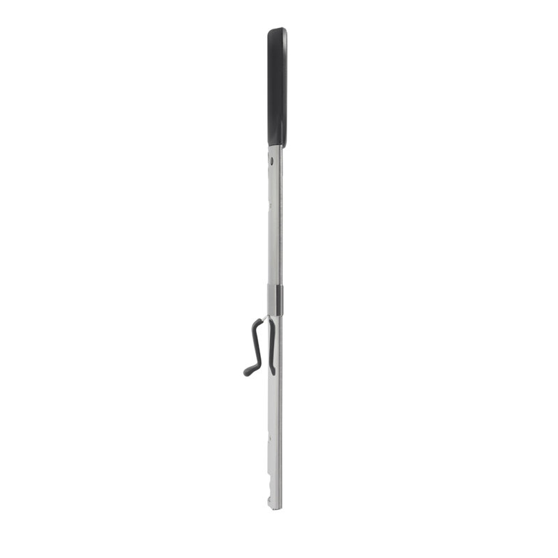 KitchenAid Curved Stainless Steel Paddle Style Candy and Deep Fry Thermometer with Pan Clip Black