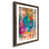 Papier, cadre noyer