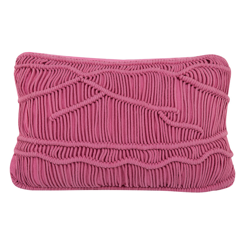 Heathsville Geometric Altrosa Rectangular Cushion, Pink