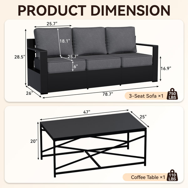 Dimensions du produit