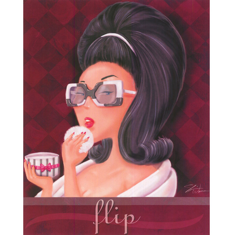Flip, 24" H x 19" W