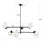 Glenarm 6-Light Dimmable Sputnik Linear Pendant-626899381