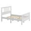 Wood Platform Bed With Headboard And Footboard