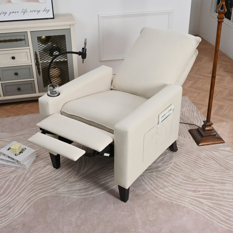 Fauteuil inclinable manuel, Beige