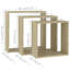 Tablettes murales cubiques flottantes-644638299-644638300