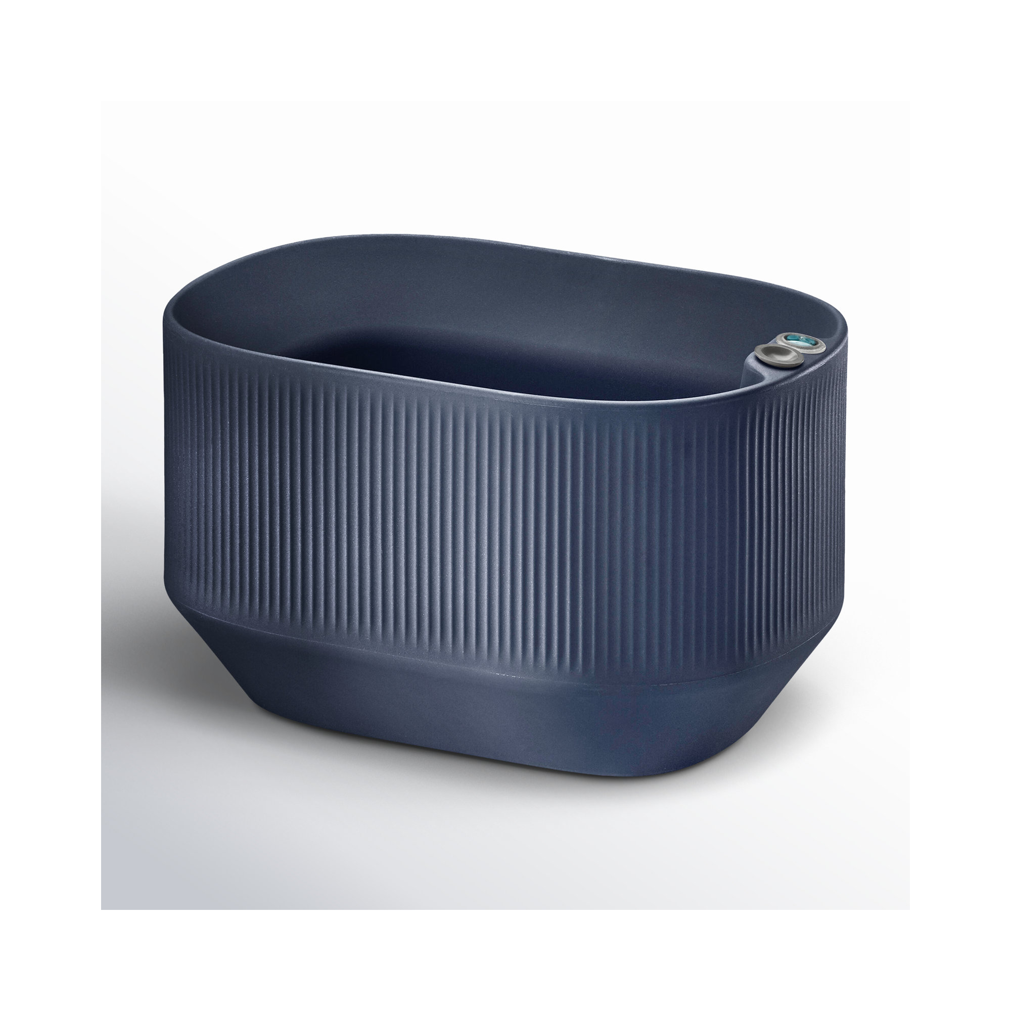 Mod Self Watering Plant Box, Midnight , 20" x 14" x 12"H - Mini Trough
