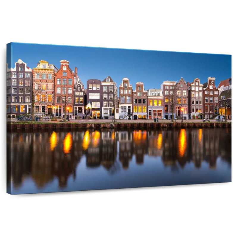 Sirci Amsterdam Canal Waterfront, H 32 po x l 48 po