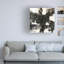 Jayciana, impression abstraite en noir et blanc sur toile par Marta Wiley, impression-1368811625