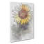 The Sunflower in Abstract - Wrapped Canvas-55302616