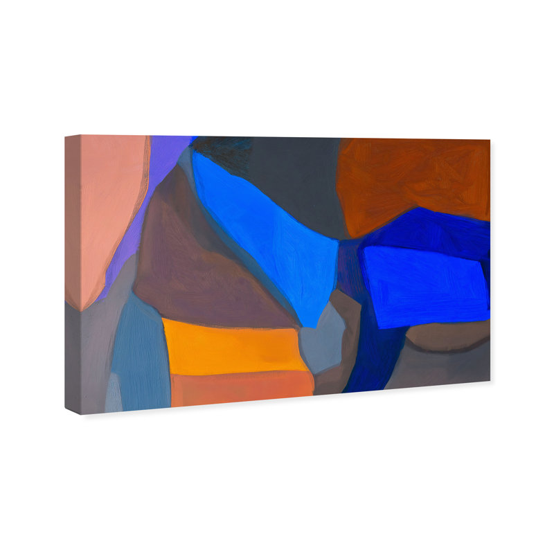 Patchwork Dream II Canvas Abstract Print by Oliver Gal, Black Frame, 15 x 10, 24"H x 36"W, Canvas Unframed