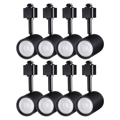 Led Track Lighting Heads Dimmable, H Type Track Spotlight Fixtures, 600Lm, 8.5W, Cri90, 36° Beam Angle, 2700K Soft White