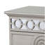 Table de chevet 2 tiroirs Silver