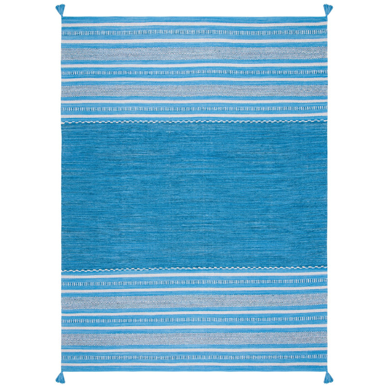 Aitken Hand Woven Cotton Rug, Rectangle 8' x 10'