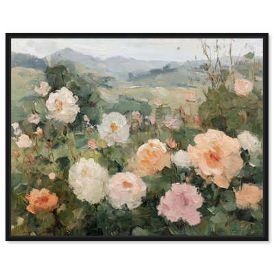 «Poem in Paint Farmhouse», reproduction d'art sur toile par Art Remedy
