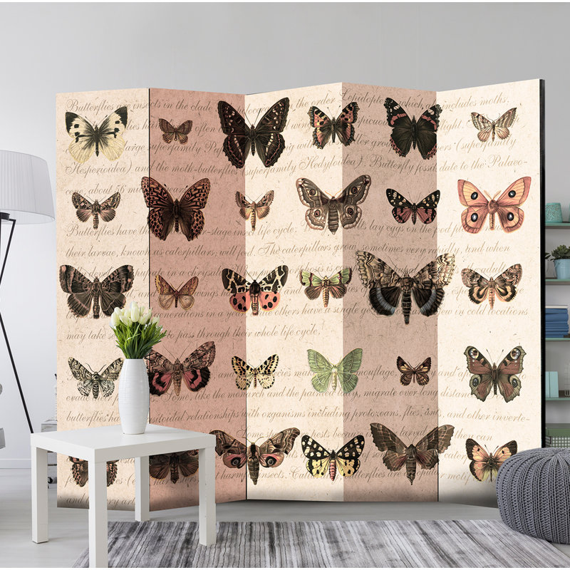 Cowles Solid Wood Folding Room Divider, 5