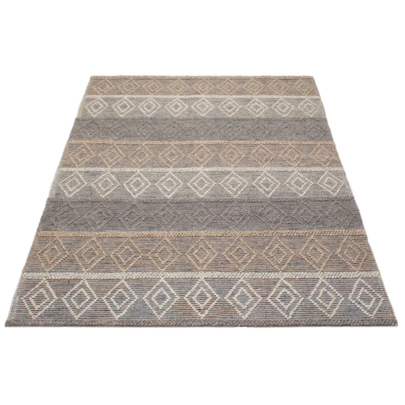 Tapis gris foncé Sienna 6 pi 1 po x 8 pi 6 po