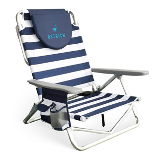 Chaise de plage inclinable 
