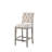 Chamness Upholstered Counter Stool with Solid Wood Frame-896627452
