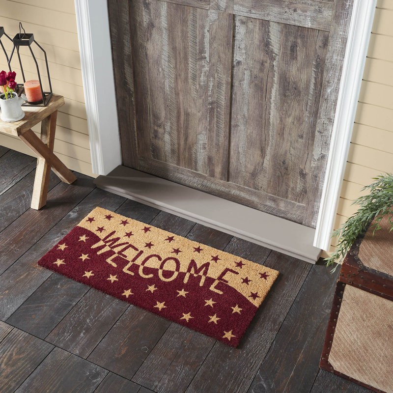 Tapis Welcome, L 17 po x L 36 po
