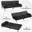 Abbigale 65.8'' Faux Leather Reclining Sofa Bed-326507227