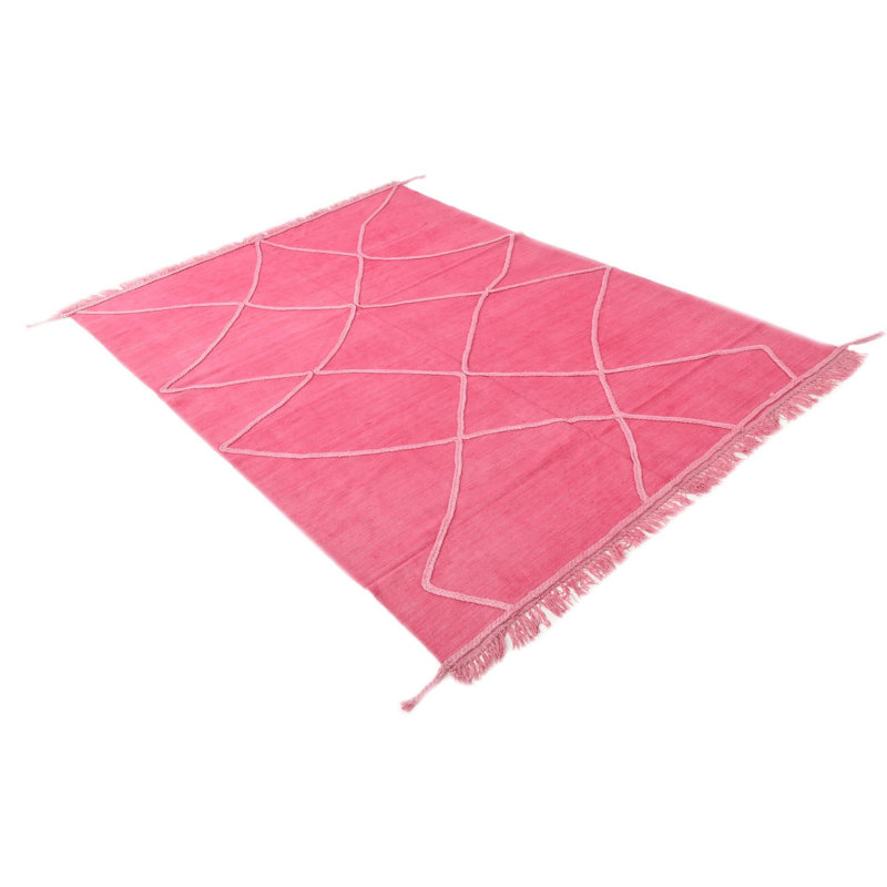 Tapis rose 5 x 8 Pinkerton