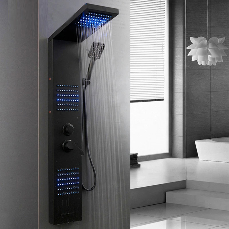 44.48'' Shower Panel with Fixed Shower Head