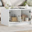 Coffee Table with Glass Doors 68 x 50 x 42 in.-683582679